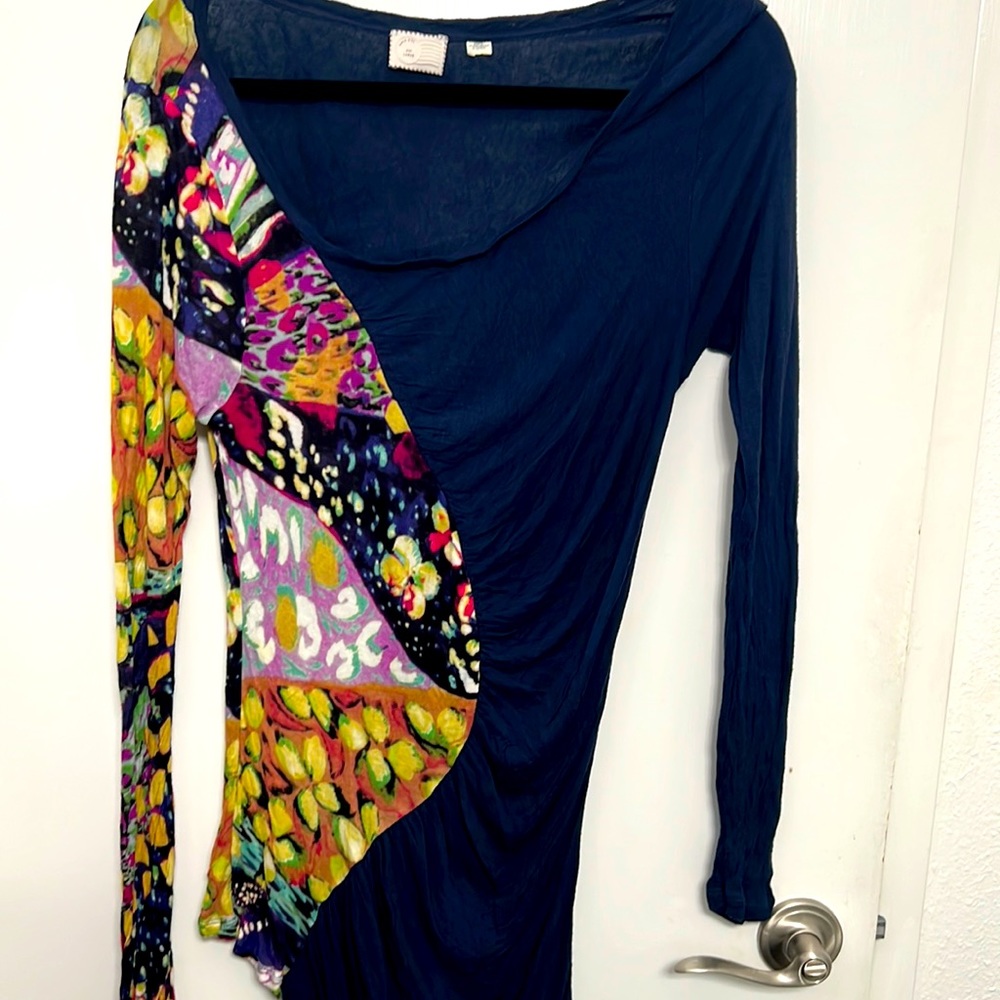 Asymmetrical blouse
